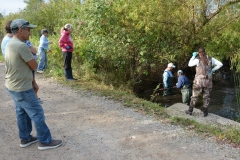 Installing stream gauges