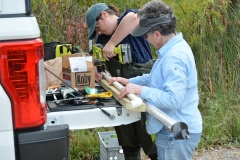 Installing stream gauges